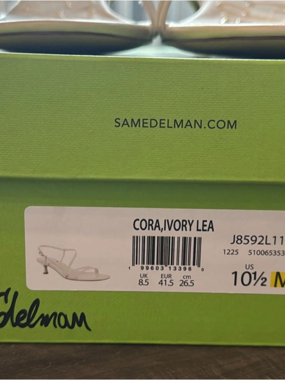 Sam Edelman Cora Kitten Heel - White - BRAND NEW
